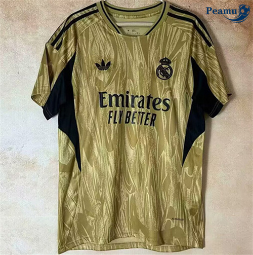 Criar Camisola Futebol Real Madrid Equipamento Especial Golden Clover 2025-2026