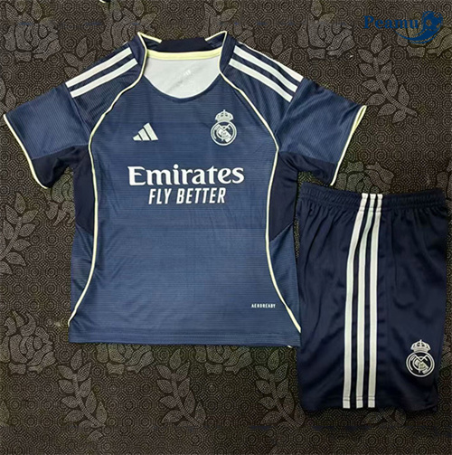 Novos Camisola Futebol Real Madrid Crianças Alternativa Equipamento 2025-2026