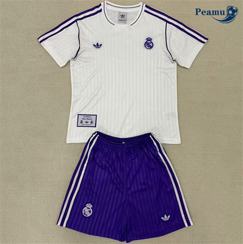 Oferta Camisola Futebol Real Madrid Crianças Equipamento Branco 2025-2026