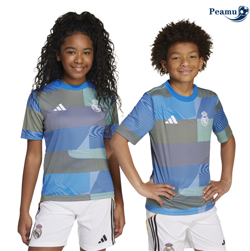 Comprar Camisola Futebol Real Madrid Crianças Equipamento pré-jogo Training 2025-2026
