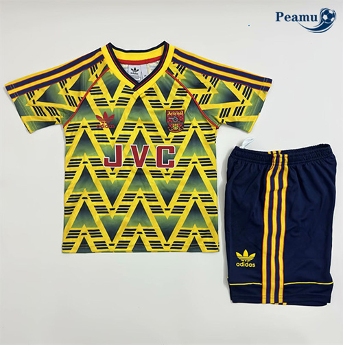 Comprar Camisola Futebol Retrô Arsenal Crianças Alternativa Equipamento 1991-93