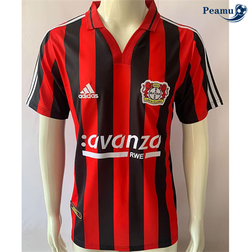 Novos Camisola Futebol Retrô Bayer leverkusen Principal Equipamento 2000-01