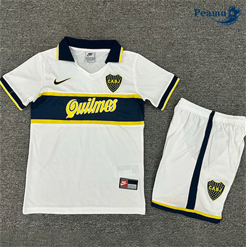 Vender Camisola Futebol Retrô Boca Juniors Crianças Alternativa Equipamento 1996-97