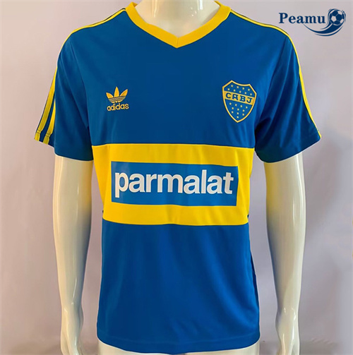 Criar Camisola Futebol Retrô Boca Juniors Principal Equipamento 1992-93