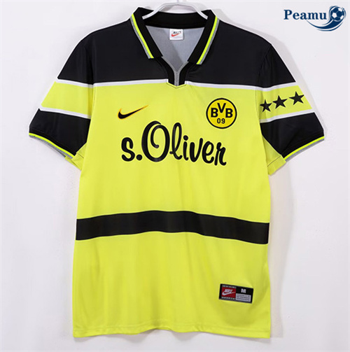 Loja Camisola Futebol Retrô Borussia Dortmund Principal Equipamento 1997-98