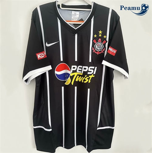 Novo Camisola Futebol Retrô Corinthians Alternativa Equipamento 2003