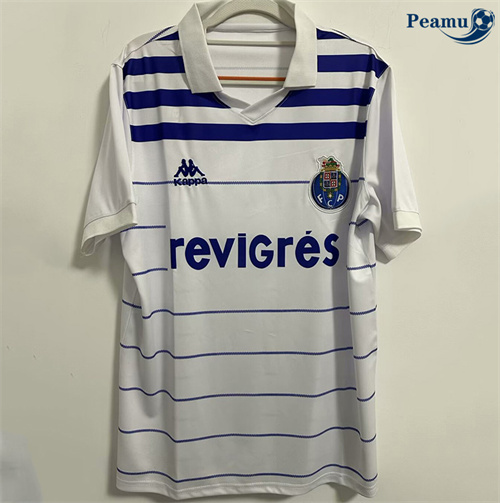 Novos Camisola Futebol Retrô FC Porto Alternativa Equipamento 1985-86