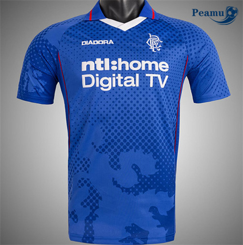 Loja Camisola Futebol Retrô Glasgow Rangers Principal Equipamento 2002-03
