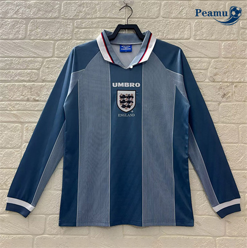 Vender Camisola Futebol Retrô Inglaterra Alternativa Equipamento Manga longa 1996