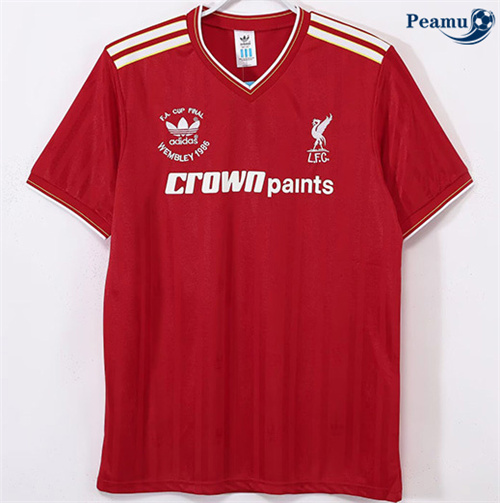 Oferta Camisola Futebol Retrô Liverpool Principal Equipamento 1986-87