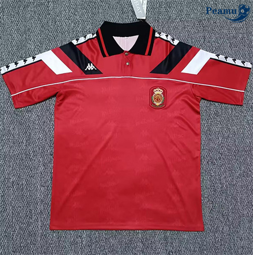 Loja Camisola Futebol Retrô Mallorca Vermelho 1994-95