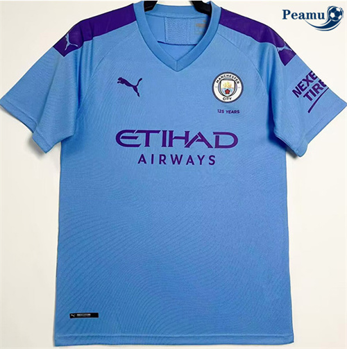 Loja Camisola Futebol Retrô Manchester City Principal Equipamento 2019-20