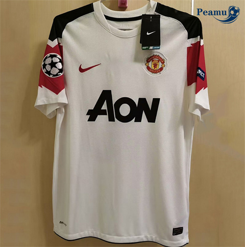 Novo Camisola Futebol Retrô Manchester United Alternativa Equipamento 2010-11