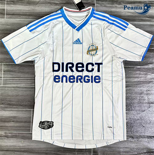 Criar Camisola Futebol Retrô Marsella Principal Equipamento 2009-10