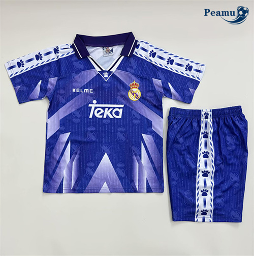 Comprar Camisola Futebol Retrô Real Madrid Crianças Alternativa Equipamento 1996-97