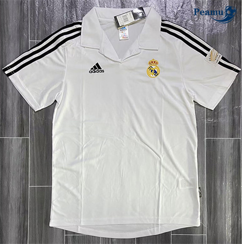 Vender Camisola Futebol Retrô Real Madrid Principal Equipamento Liga de Campeones 2001-02