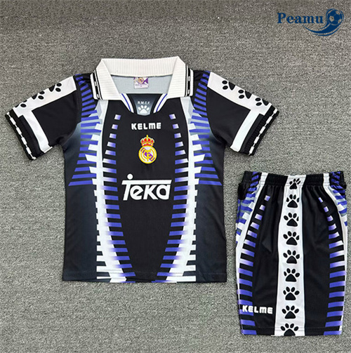Comprar Camisola Futebol Retrô Real Madrid Crianças Terceiro Equipamento 1997-98