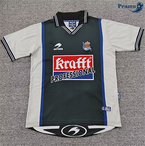 Vender Camisola Futebol Retrô Real Sociedad Alternativa Equipamento 2000-02