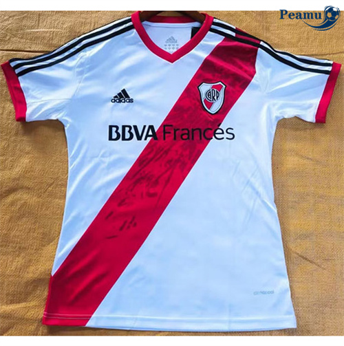 Novos Camisola Futebol Retrô River Plate Principal Equipamento 2013-14