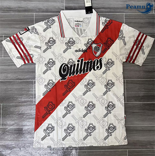 Criar Camisola Futebol Retrô River Plate Principal Equipamento 1996-97