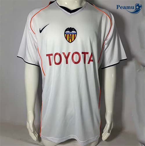 Comprar Camisola Futebol Retrô Valencia CF Principal Equipamento 2004-05