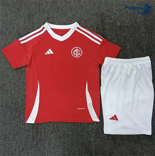 Criar Camisola Futebol SC Internacional Crianças Principal Equipamento 2025-2026