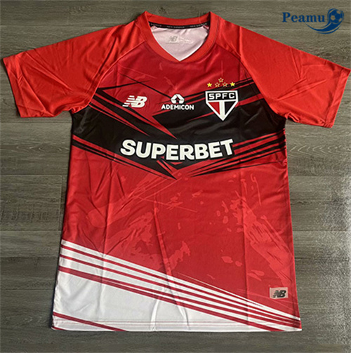 Comprar Camisola Futebol Sao Paulo Equipamento Training Vermelho 2025-2026