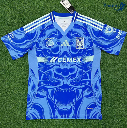 Criar Camisola Futebol Tigres UANL Alternativa Equipamento 2025-2026