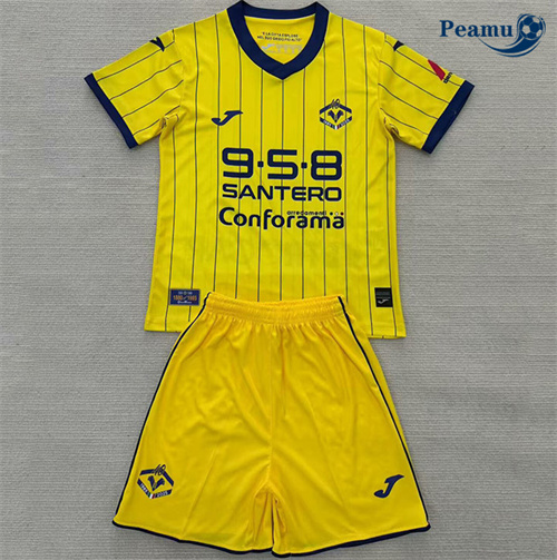 Criar Camisola Futebol Verona Greece Crianças 50th 2025-2026