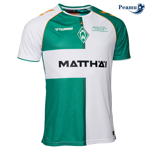 Novos Camisola Futebol Werder Brême Equipamento Especial Branco/Verde 2025-2026