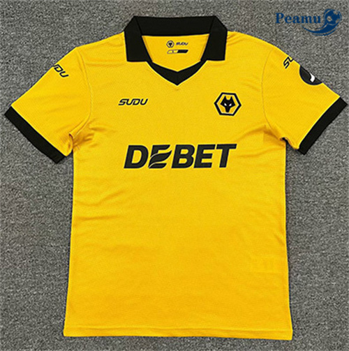 Novo Camisola Futebol Wolverhampton Principal Equipamento 2025-2026