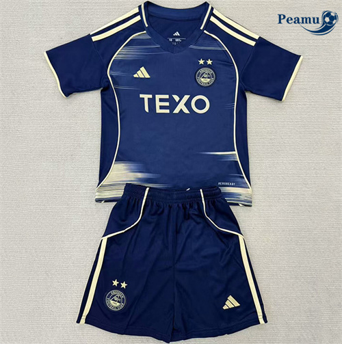 Camisola Futebol Aberdeen FC Crianças Alternativa Equipamento 2025-2026