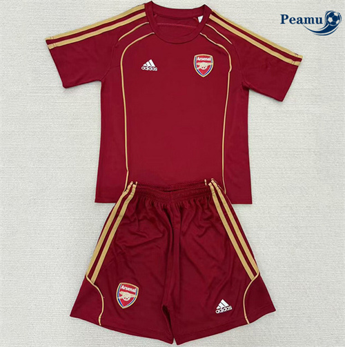 Camisola Futebol Arsenal Crianças Equipamento Training Rojo 2025-2026