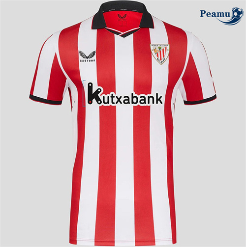 Camisola Futebol Athletic Bilbao Principal Equipamento 2025-2026