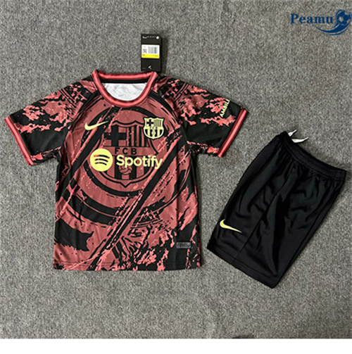 Camisola Futebol Barcelona Crianças Equipamento Training 2025-2026