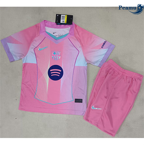 Camisola Futebol Barcelona Crianças Terceiro Equipamento 2025-2026