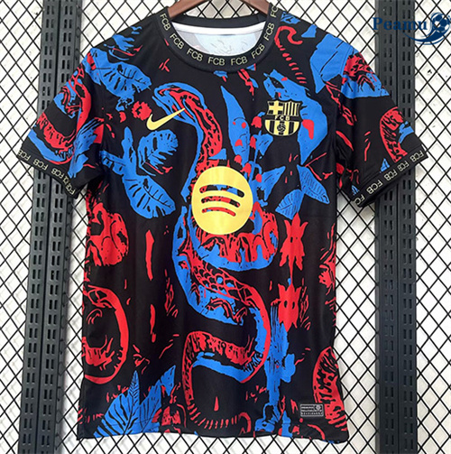 Camisola Futebol Barcelona Equipamento Especial preto 2025-2026