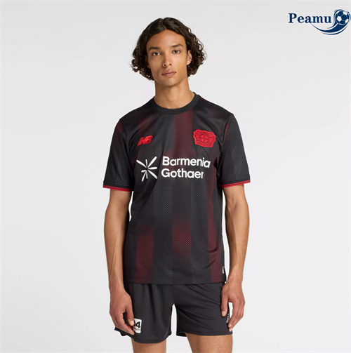 Camisola Futebol Bayer 04 Leverkusen Principal Equipamento 2025-2026