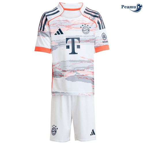 Camisola Futebol Bayern de Munique Crianças Alternativa Equipamento 2025-2026
