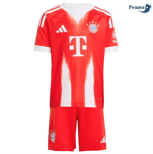 Camisola Futebol Bayern de Munique Crianças Principal Equipamento 2025-2026