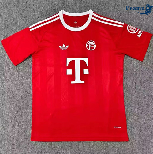 Camisola Futebol Bayern de Munique Equipamento Goleiro rojo 2025-2026