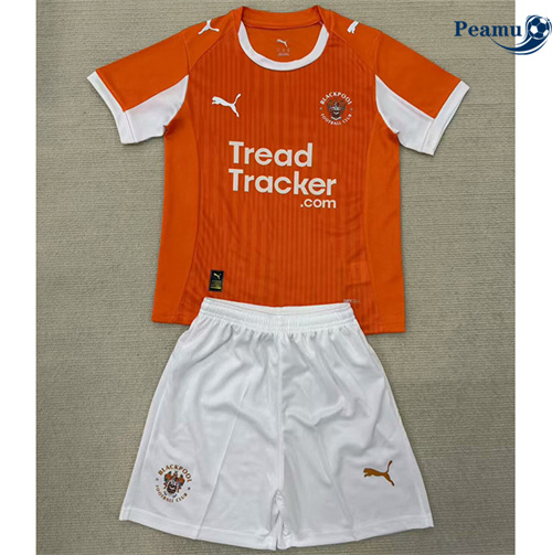 Camisola Futebol Blackpool Crianças Principal Equipamento 2025-2026