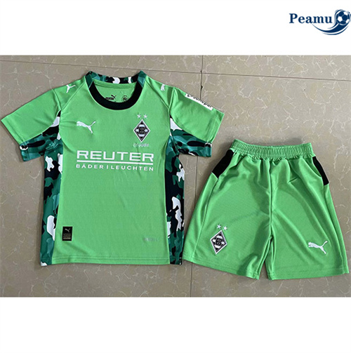 Camisola Futebol Borussia Monchengladbach Crianças Alternativa Equipamento 2025-2026