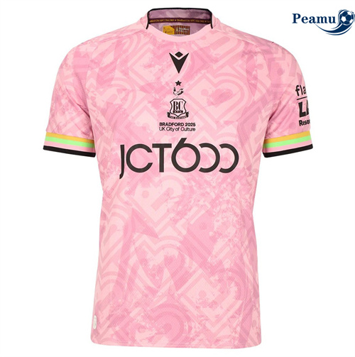 Camisola Futebol Bradford City Terceiro Equipamento 2025-2026
