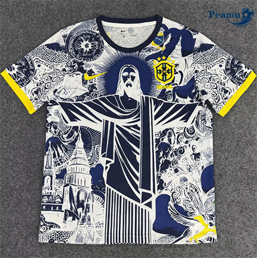 Camisola Futebol Brasil Equipamento diosa cian 2025-2026
