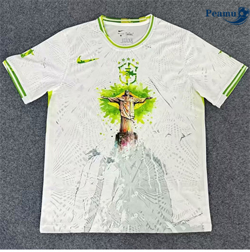 Camisola Futebol Brasil Equipamento Especial Blanco 2025-2026