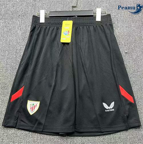 Camisola Futebol Athletic Bilbao Calcoes Principal Equipamento 2025-2026