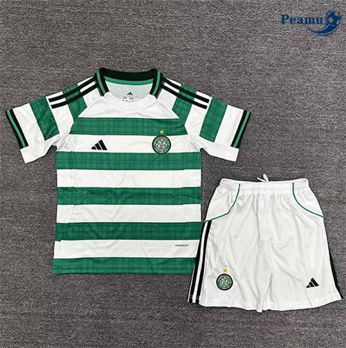 Camisola Futebol Celtic Crianças Principal Equipamento 2025-2026