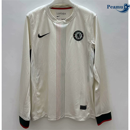 Camisola Futebol Chelsea Alternativa Equipamento Manga comprida 2025-2026