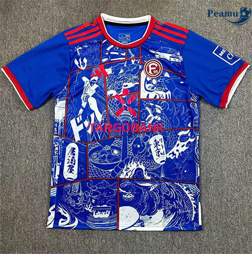 Camisola Futebol Fortuna Düsseldorf Equipamento Especial Azul 2025-2026